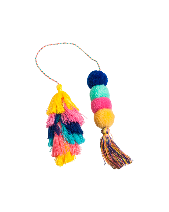 Bogg Bag Bauble - Solid Double Tassel