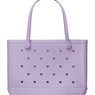 Original Bogg Bag - Heart Shimmer Lilac