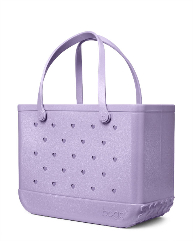 Original Bogg Bag - Heart Shimmer Lilac - Image 2