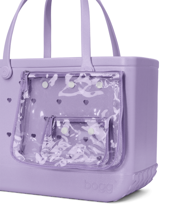 Original Bogg Bag - Heart Shimmer Lilac - Image 5